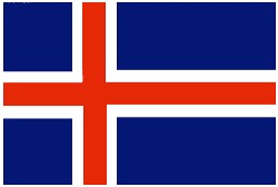 旗「アイスランド」