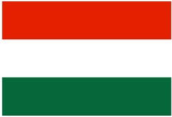 旗　ハンガリー